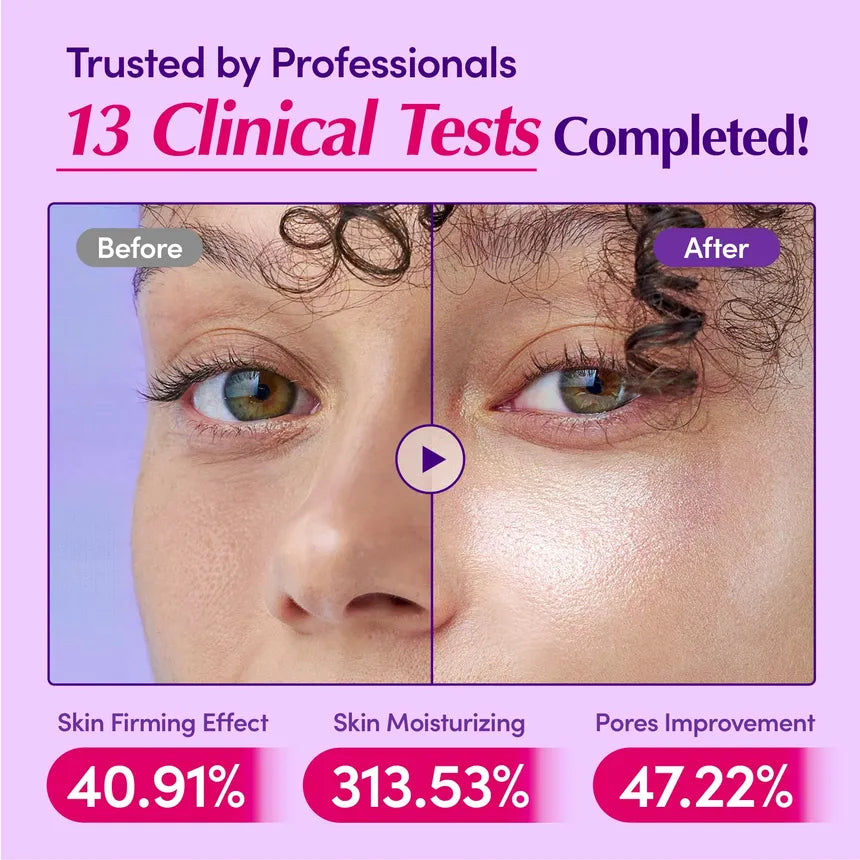 EQQUALBERRY Deep Cera Bakuchiol Plumping Serum Dewy Demure Australia before and after