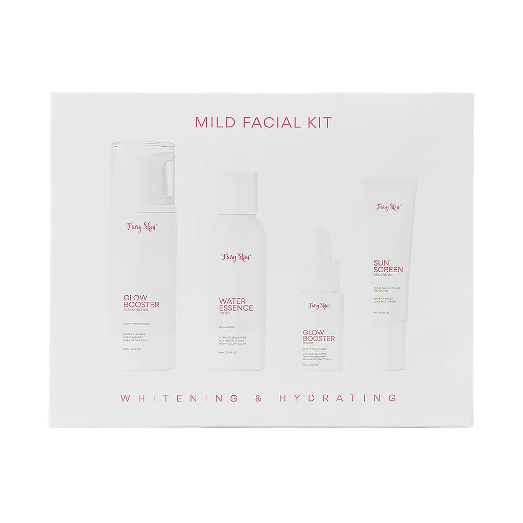 FAIRY SKIN Mild Facial Kit (Whitening & Hydrating) Dewy Demure Australia