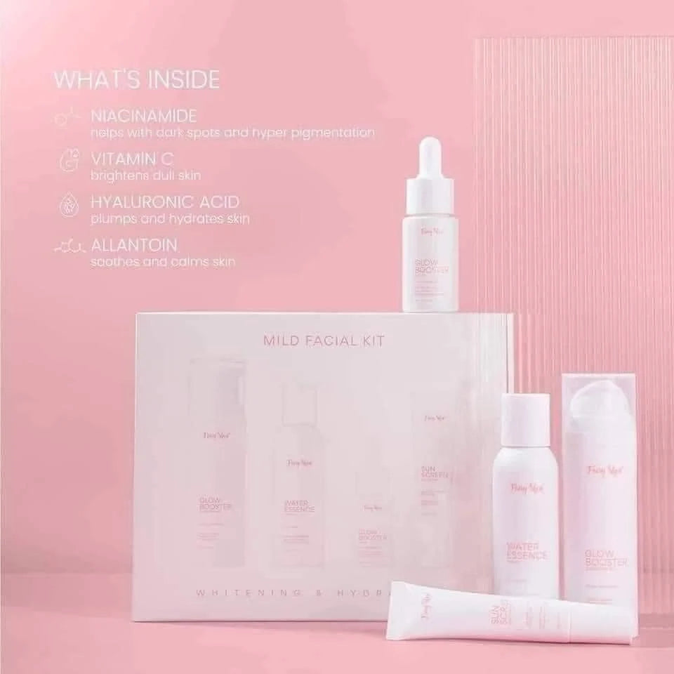FAIRY SKIN Mild Facial Kit (Whitening & Hydrating) Dewy Demure Australia