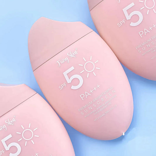 FAIRY SKIN Premium Brightening Sunscreen Dewy Demure Australia