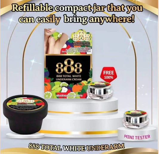 888 Total White Underarm Cream