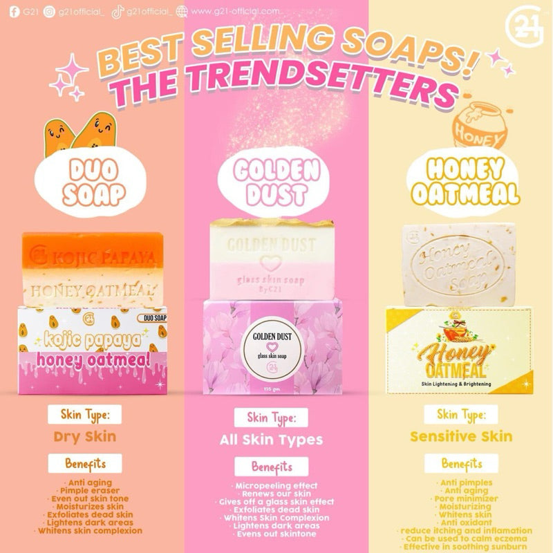 G21 Honey Oatmeal Soap Dewy Demure Australia