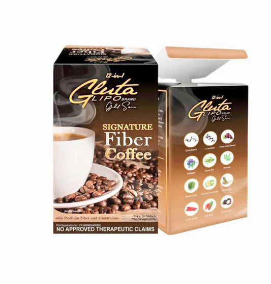 Glutalipo Gold Series Signature Fiber Coffee