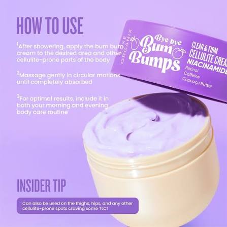 Bye Bye Bumps Clear & Firm Cellulite Cream