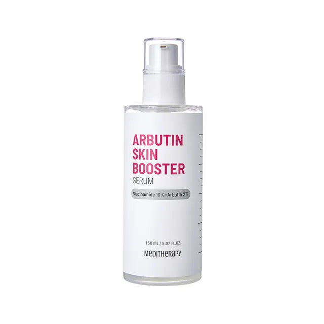 Medertherapy Arbutin Skin Booster Serum bottle on a white background