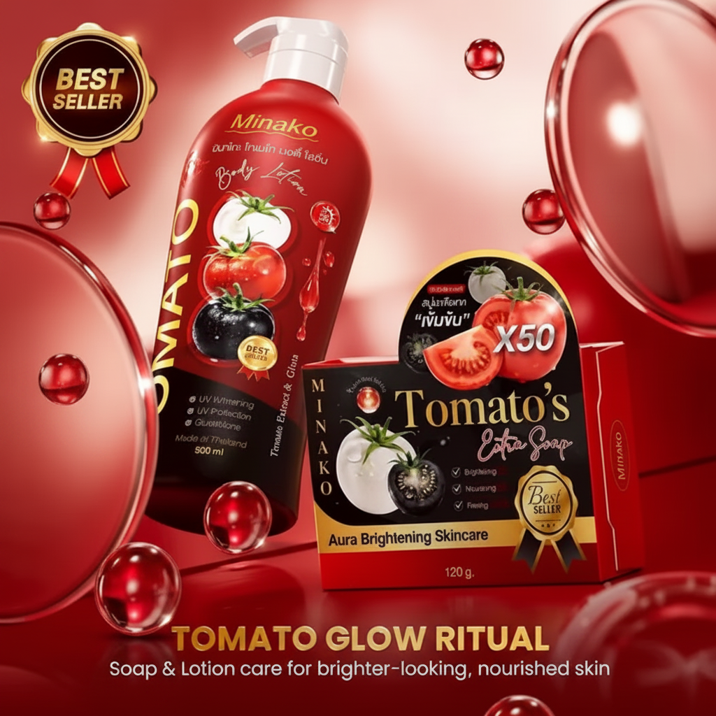 Minako Tomato Extract & Gluta Body Lotion
