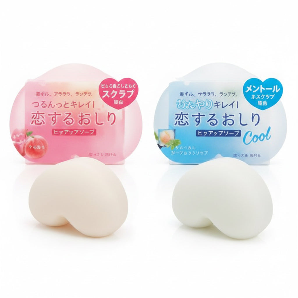 Two white spherical objects with packaging labeled 'Cool' on a light background