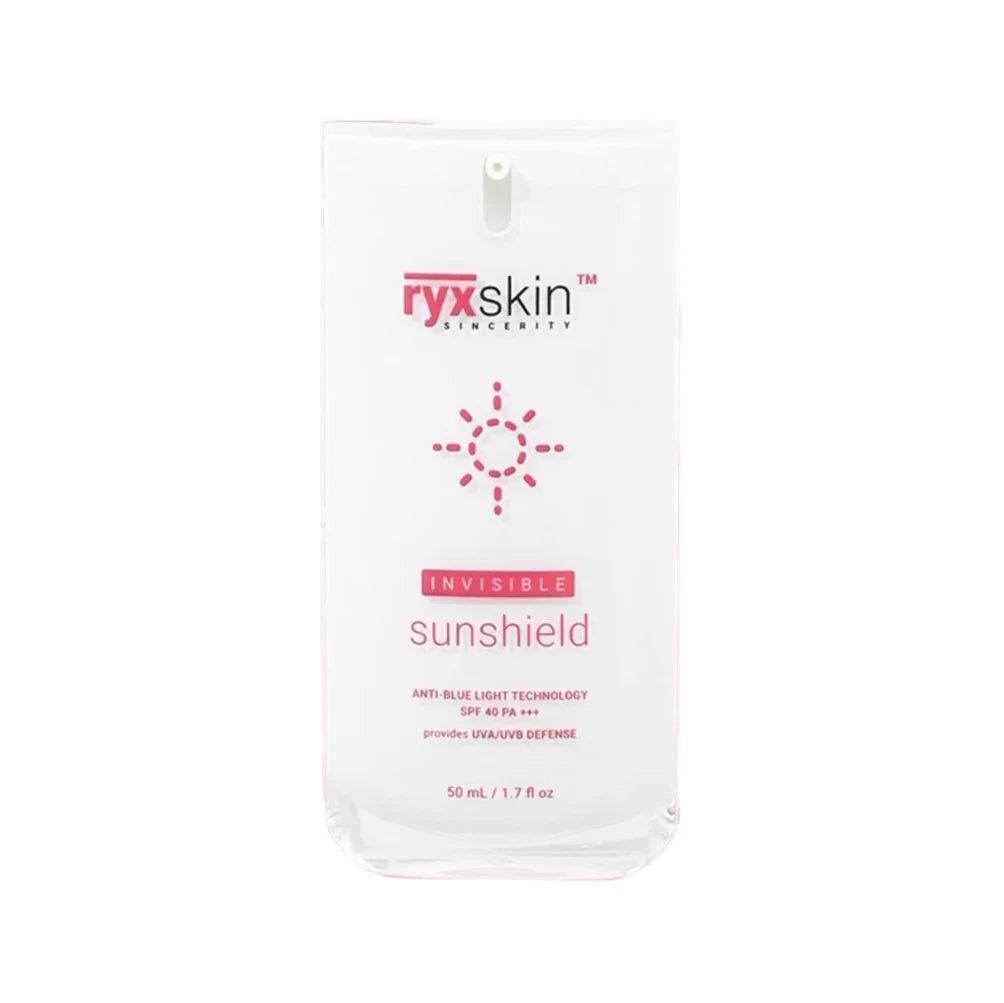 ryxskin Invisible sunshield packaging on a white background