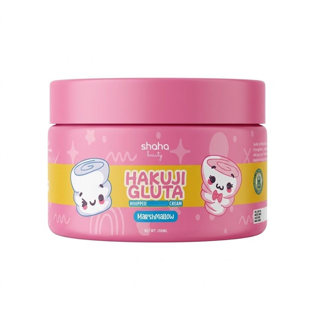 SHAHA BEAUTY Hakuji Gluta Marshmallow Whipped Bleaching Cream Dewy Demure Australia