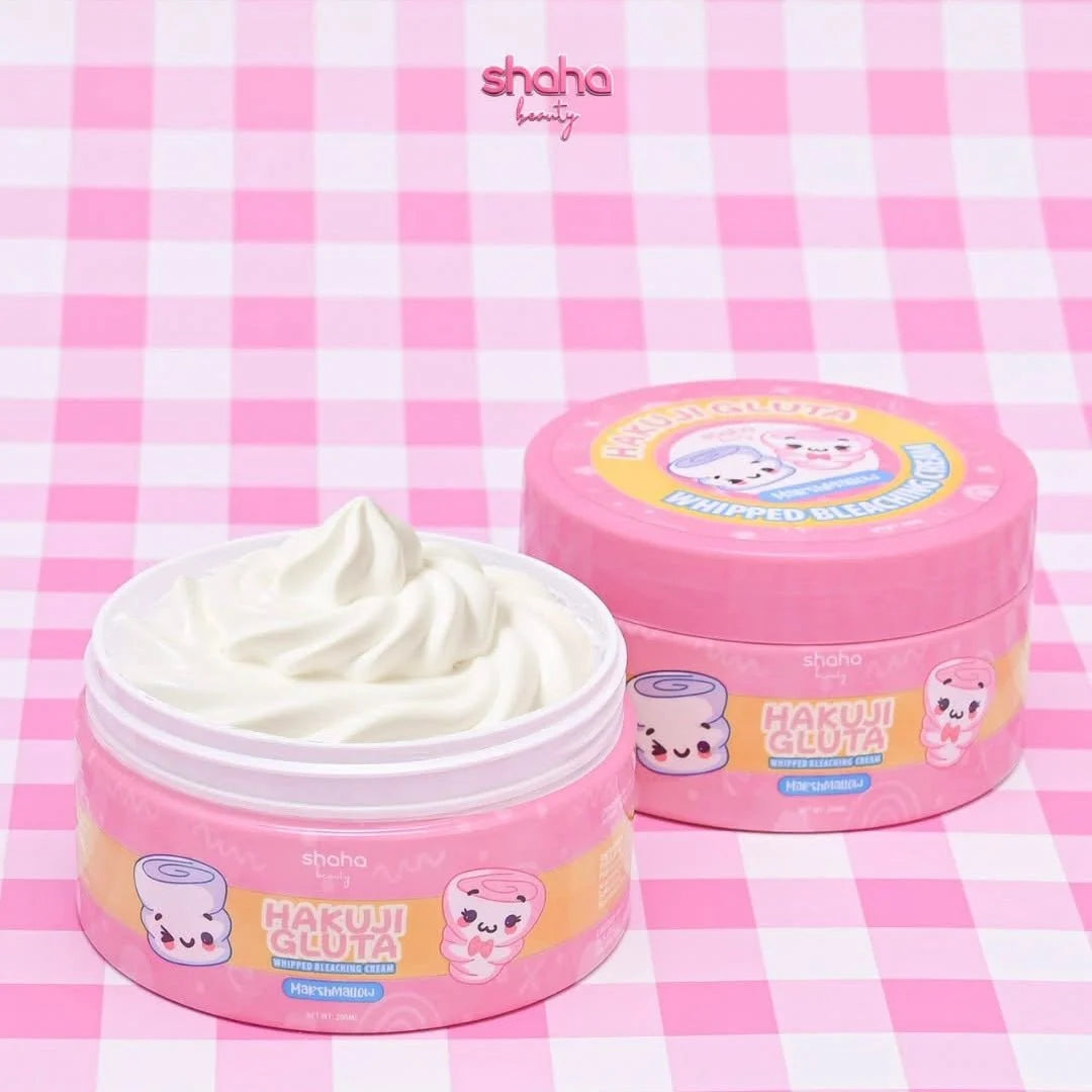 SHAHA BEAUTY Hakuji Gluta Marshmallow Whipped Bleaching Cream Dewy Demure Australia