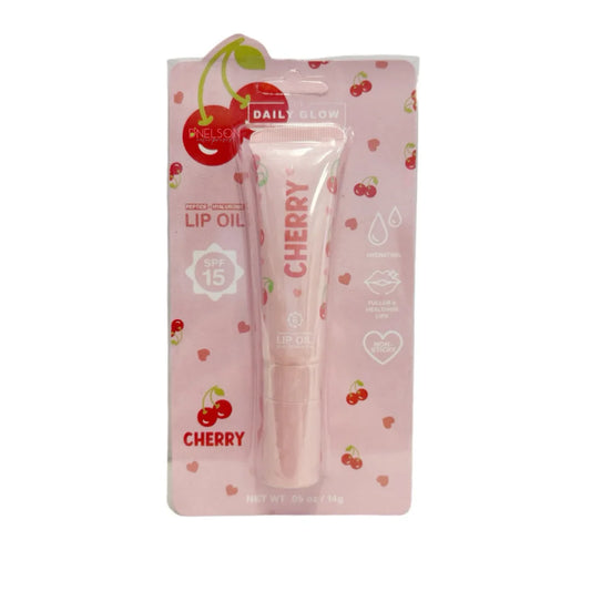 The Daily Glow Peptide + Hyaluronic Lip Oil SPF15 Lip Treatment