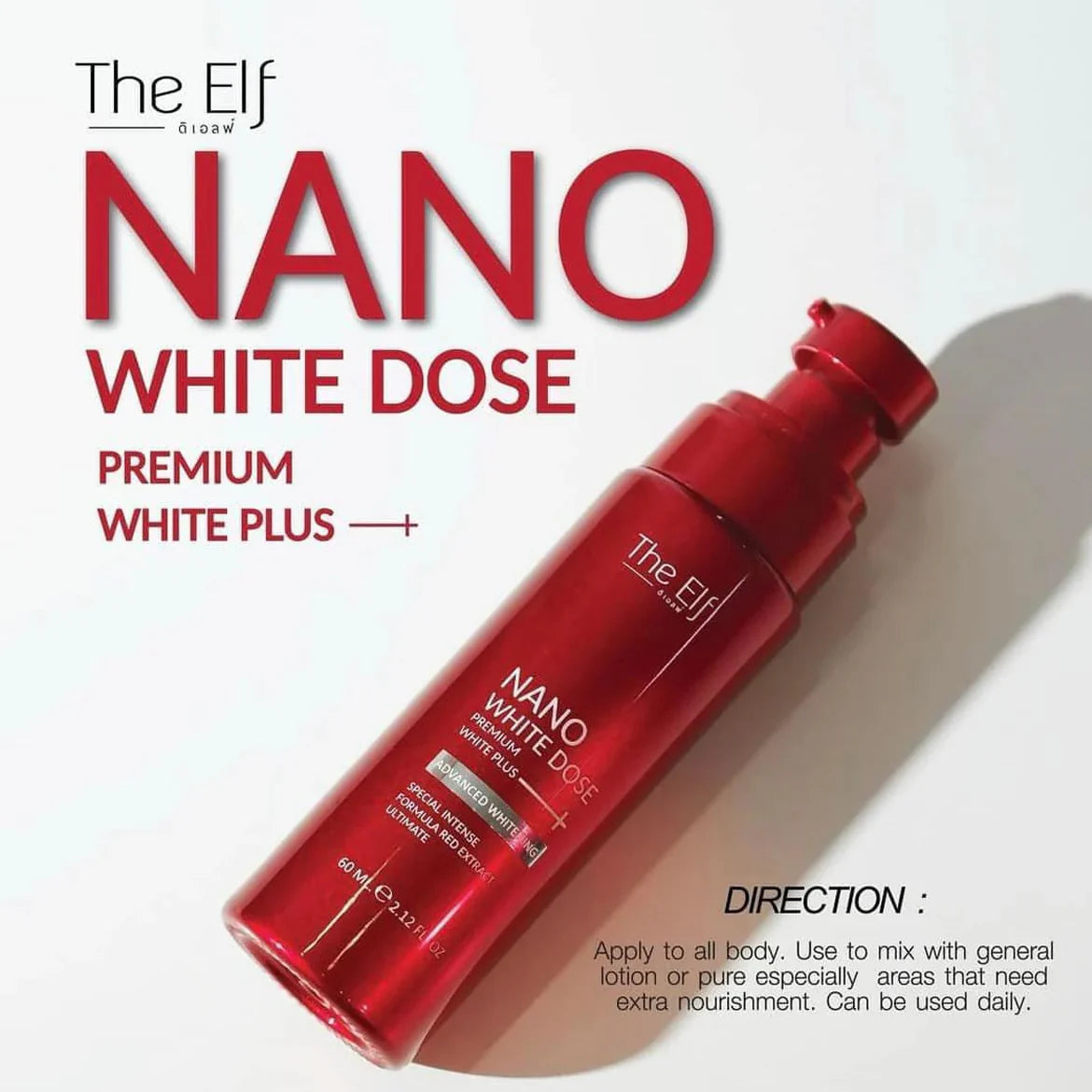 The Elf Nano White Dose Premium White Plus Dewy Demure Australia