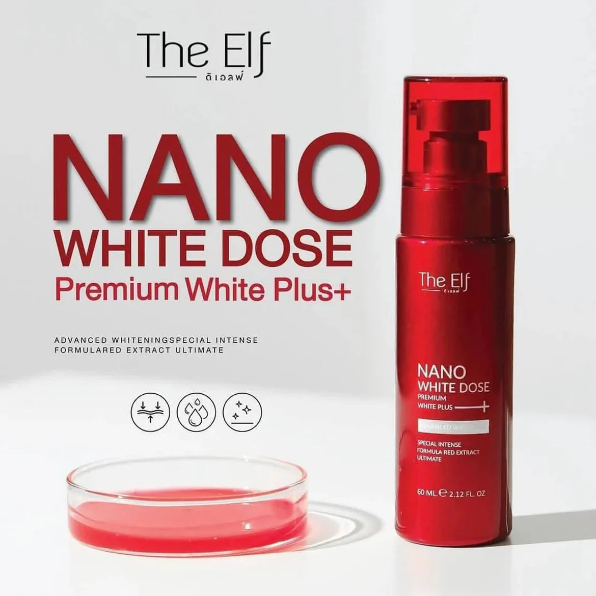 The Elf Nano White Dose Premium White Plus Dewy Demure Australia