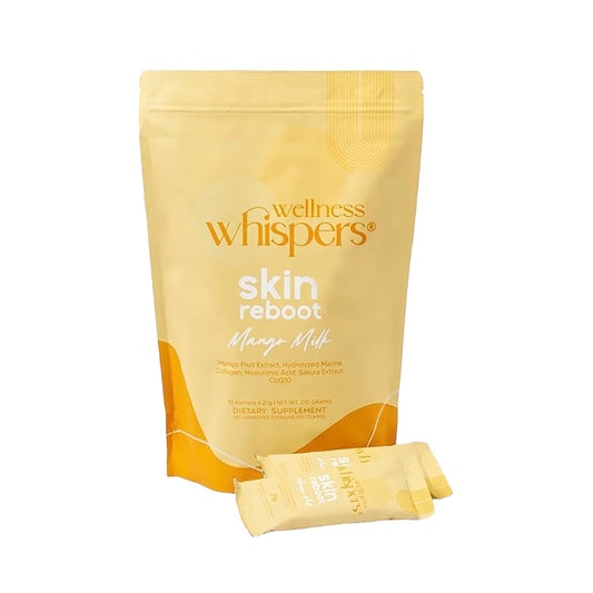 Wellness Whispers Skin Reboot Mango Milk DEwy Demure Australia
