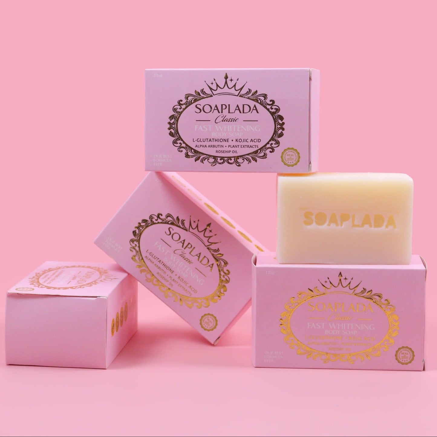 YASUY Soaplada Classic Fast Whitening Soap Dewy Demure Australia