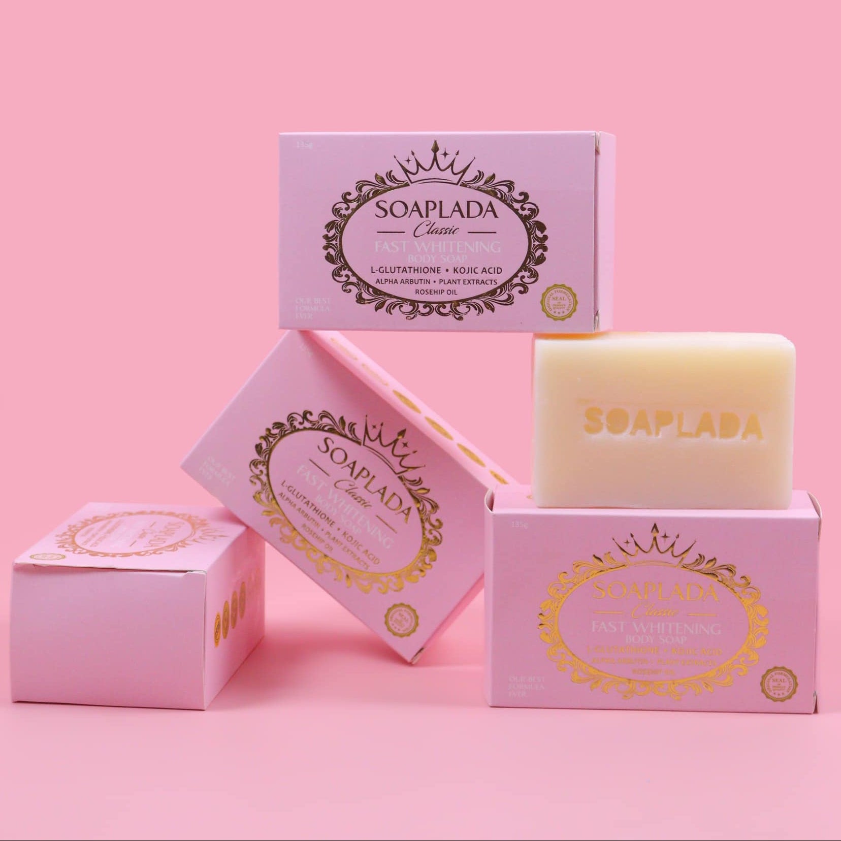YASUY Soaplada Classic Fast Whitening Soap Dewy Demure Australia