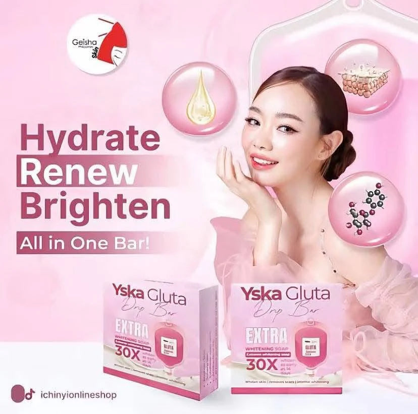 YSKA Gluta Drip Bar 30X Dewy Demure Australia