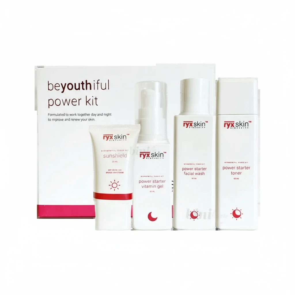 ryx skin beyouthiful power kit on a white background
